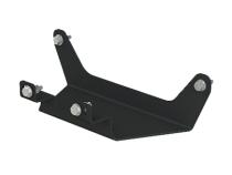 Polaris Winch Mount Black Powdercoated Steel 18-20 1000 XP Ranger Full Size 4x4 Mile Marker