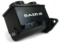 Brake Master Cylinder Remaster Black Anodized Left Port 1 1/8 Inch BAER Brakes