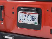 Jeep JK Tailgate Plug (set) 07-18 Wrangler JK Powdercoat Black Kentrol