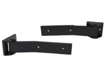 Jeep JK Tailgate Hinge Pair 07-18 Wrangler JK Textured Black Kentrol