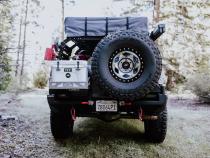 Tacoma Swing-Out Bumper Ice Chest Holder 05-15 Toyota Tacoma All Pro Off Road