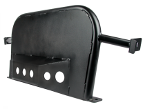 Tacoma T-Case and Exhaust Skid Plate 05-Present Toyota Tacoma Black Powdercoat All Pro Off Road