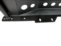 Tacoma T-Case and Exhaust Skid Plate 05-Present Toyota Tacoma Black Powdercoat All Pro Off Road