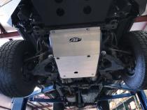 5th Gen 4Runner IFS Skid Plate Black Powder Coat Aluminum 10+ 4Runner All Pro Off Road