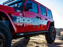 Jeep JL Side Step Sliders For 2024 Wrangler JL 4 Door Models Set Rock Slide Engineering