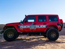 Jeep JL Side Step Sliders For 2024 Wrangler JL 4 Door Models Drivers Side Sub Part Rock Slide Engineering