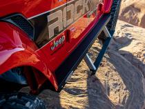 Jeep JL Side Step Sliders For 2024 Wrangler JL 4 Door Models Set Rock Slide Engineering
