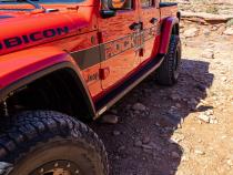 JT Gladiator Side Step Sliders For 2024 Jeep Gladiator Extensions Sub Part Rock Slide Engineering