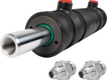 10 Inch Double Ended Ram with Number 6 JIC Fittings Trail Gear