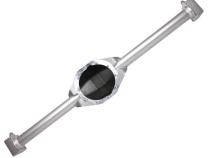Rock Assault Trail Nine Axle Housing With Bearing Pockets 3 Inch X 3/8 Inch X 65 Inch Length WMS with Inspection Hole Trail Gear