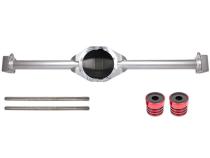 Rock Assault Nine Rear Axle Housing With Bearing Pockets 3.5 Inch X 1/4 Inch X 65 Inch WMS With Shafts Detroit with Inspection Hole Trail Gear