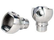 8 Inch Fabricated Front Axle Builder Kit Knuckle Ball 3.5 Inch Diameter 1/4 Inch Wall with Inspection Hole Trail Gear