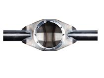 Fabricated 8 Inch Toyota Housing Kit 3.5 Inch OD 3/8 Inch Wall Bare with Inspection Hole Trail Gear