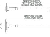 Longfield Rear Axle Shaft Chromoly Jimny JB33 and JB43 - Short Side Trail Gear