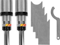 Performance 2.0 Inch Threaded Body Bump Stop Sets - 4 Inch Stroke Trail Gear
