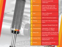 Performance 2.5 Inch Smooth Body Pin Top Bump Stop Sets - 3 Inch Stroke Trail Gear