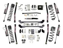 4 Inch Suspension Lift System With ADX 2.0 Remote Reservoir Shocks 97-06 Jeep Wrangler TJ Skyjacker