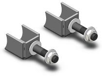 Jeep Grand Cherokee Lower Shock Mounts 1993-1998, ZJ Clayton Off Road