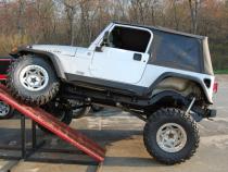 Jeep Wrangler 4.0 Inch Pro Series 3 Link Long Arm Lift Kit W/Rear 5 Inch Stretch 97-06 Wrangler TJ Clayton Off Road
