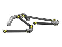 Jeep Wrangler Pro Series Rear Long Arm Upgrade Kit 97-06 TJ Clayton Off Road
