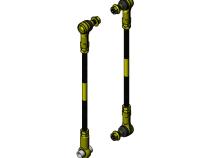 Jeep Wrangler Adjustable Front Sway Bar End Links 18 and Up JL/Gladiator Clayton Off Road